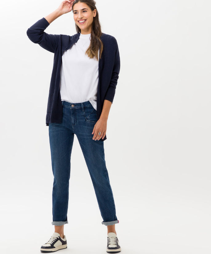 Five-Pocket-Jeans in Relaxter Silhouette