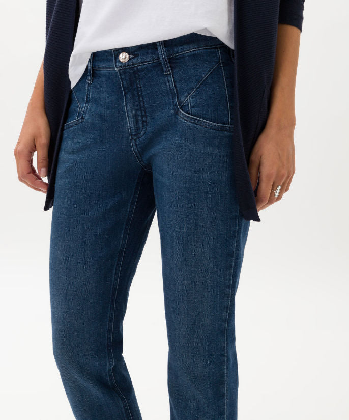 Five-Pocket-Jeans in Relaxter Silhouette