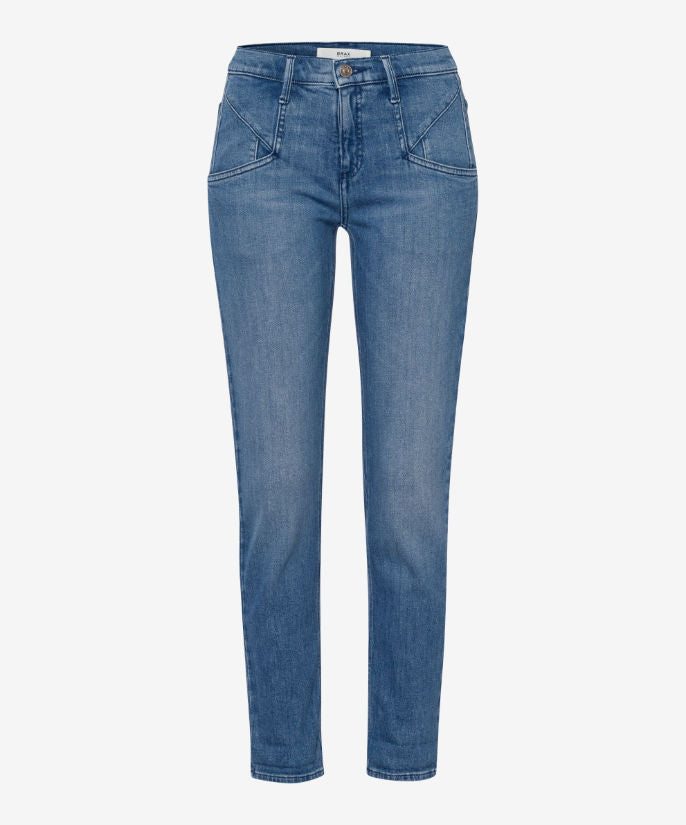 Five-Pocket-Jeans in Relaxter Silhouette