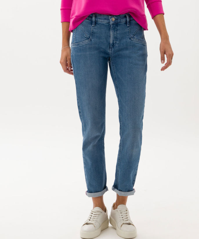 Five-Pocket-Jeans in Relaxter Silhouette