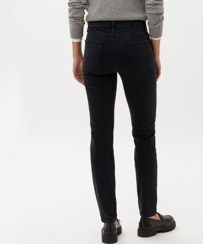Five-Pocket-Jeans with Rhinestone