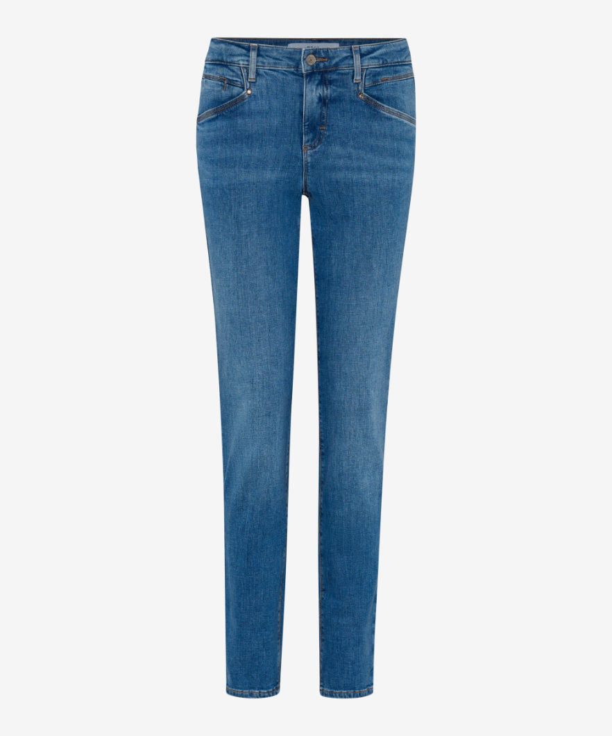 Five-Pocket Jeans Made from Vintage Denim