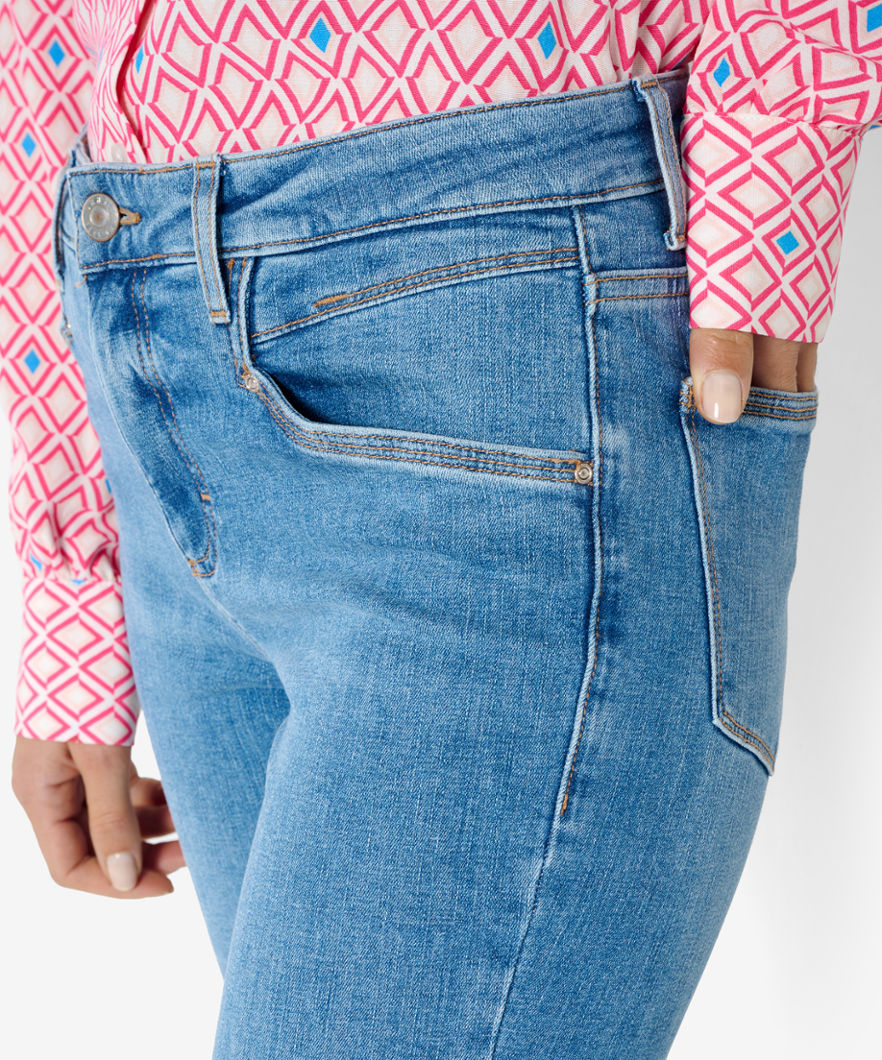 Five-Pocket Jeans Made from Vintage Denim