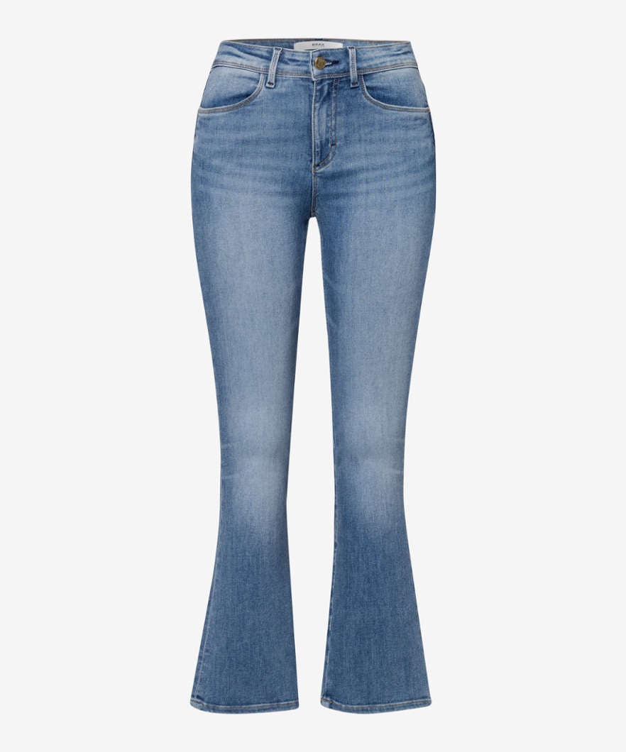 Five-pocket Tube Jeans in Vintage Denim