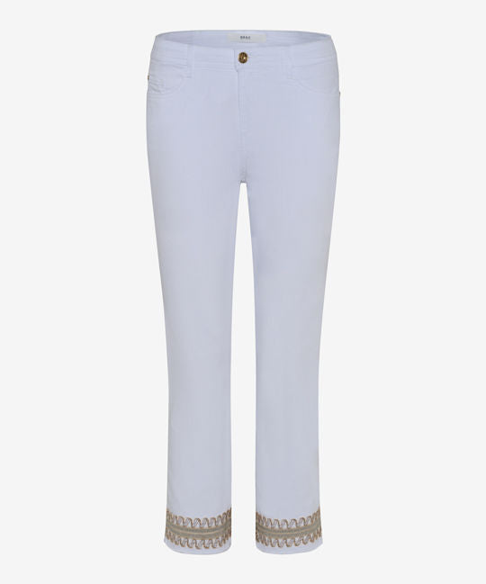 Cropped Five-Pocket Jeans