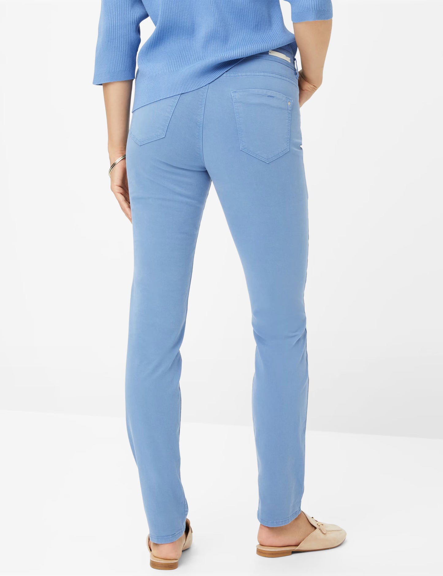 Cosy Cotton: Five-Pocket Tube Pants in Slim Fit