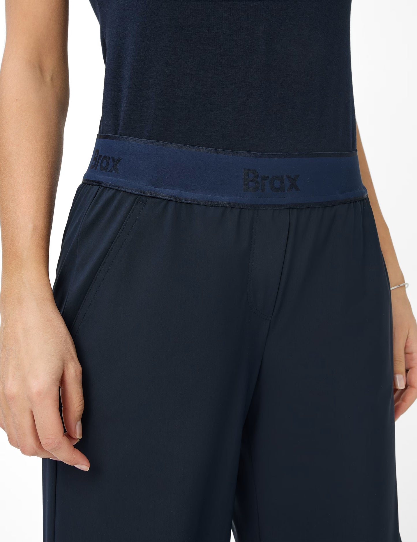 Techno Jersey: Palazzo Pants in The Wide Leg