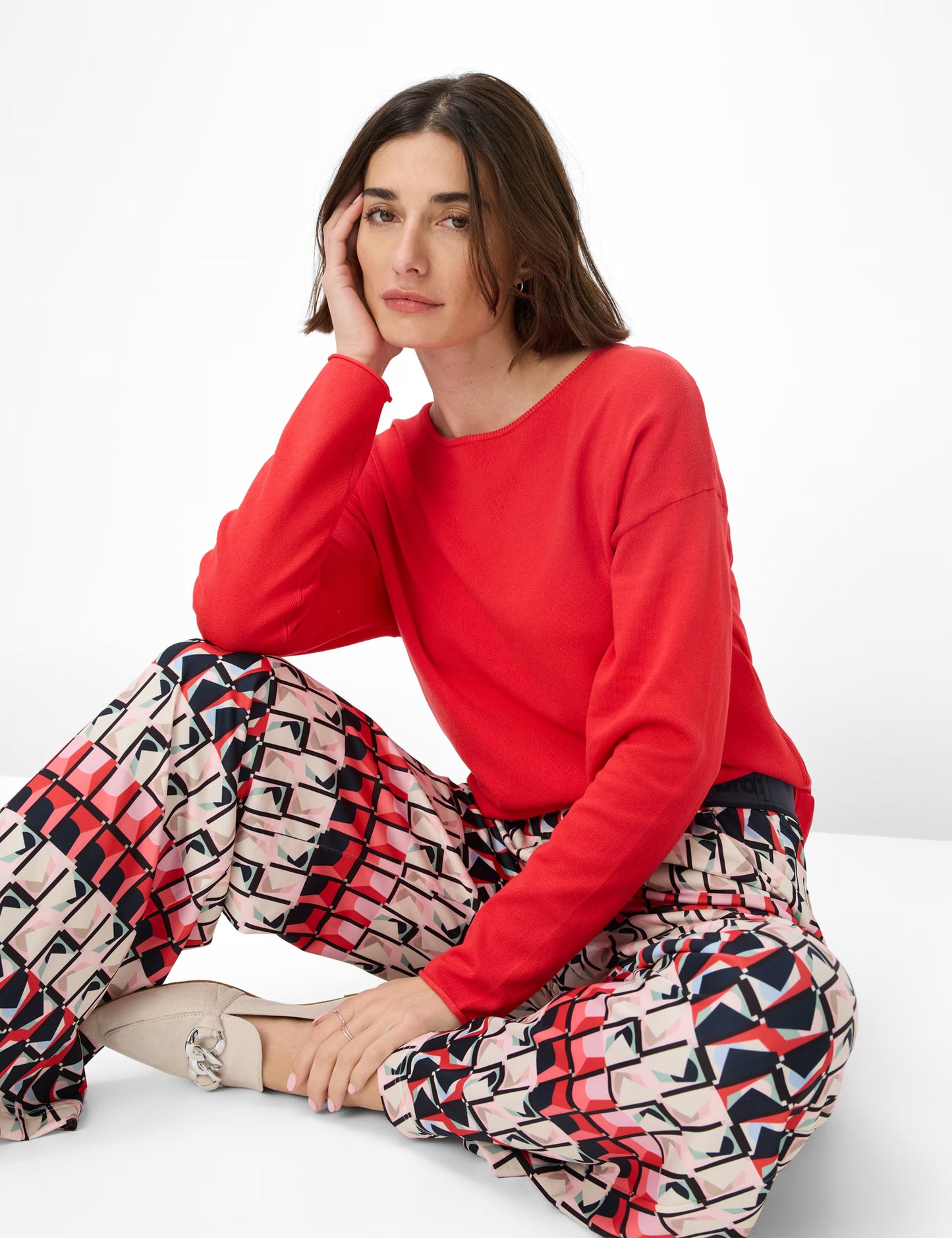 Jersey: Palazzo Wide Leg Pants