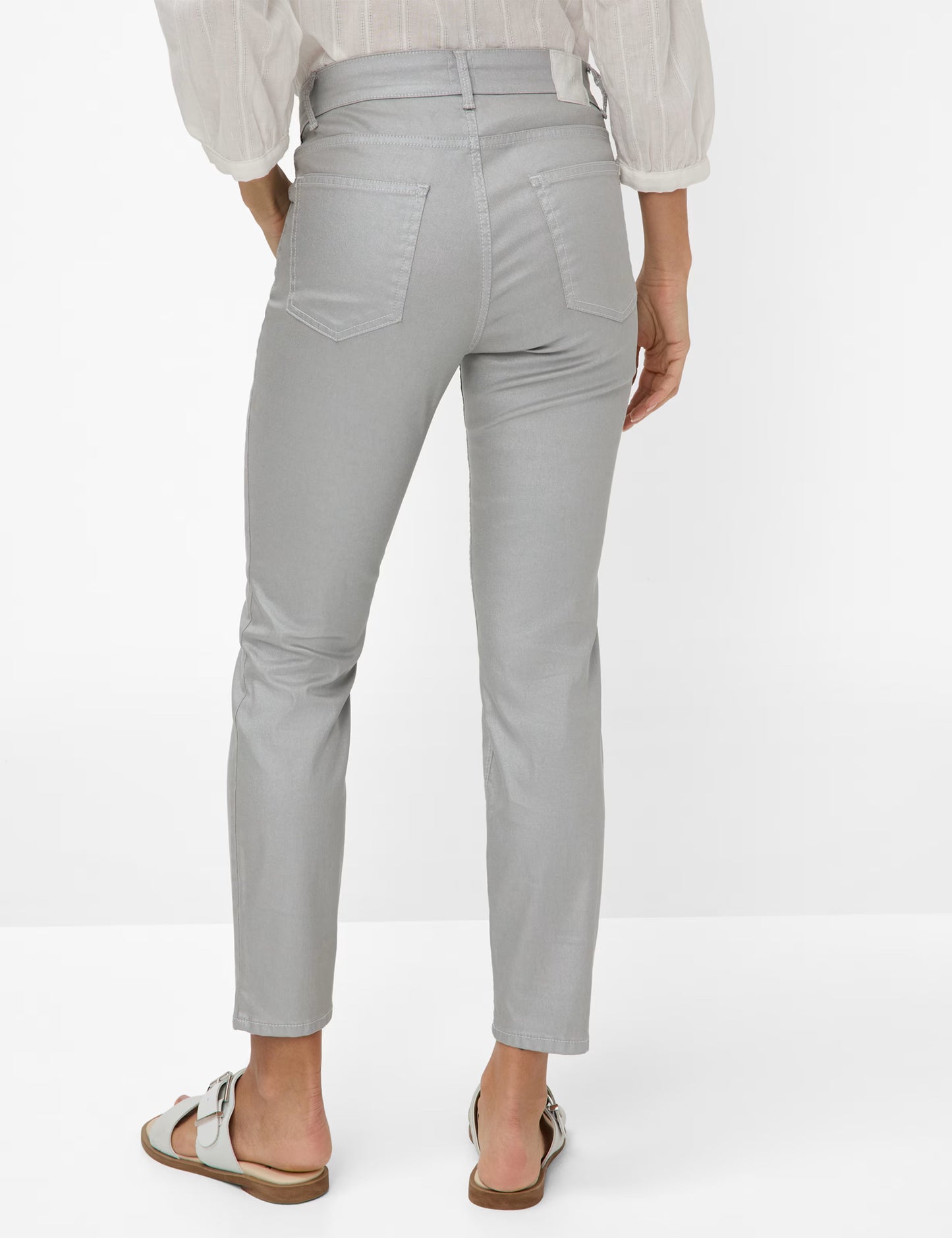 Shiny Coating: Skinny Jean in Slim Fit