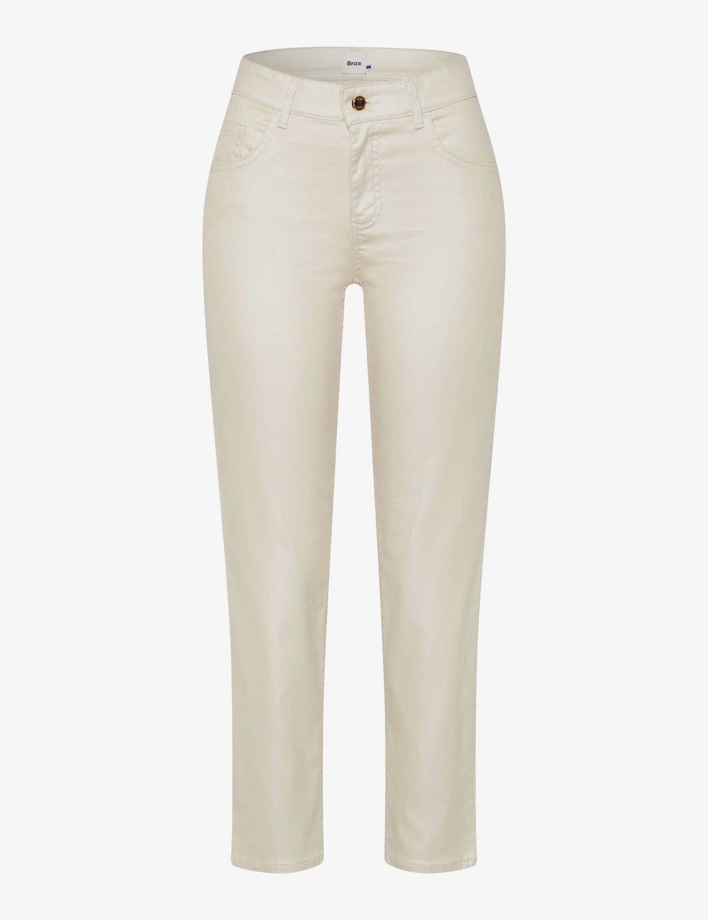 Shiny Coating: Skinny Jean in Slim Fit