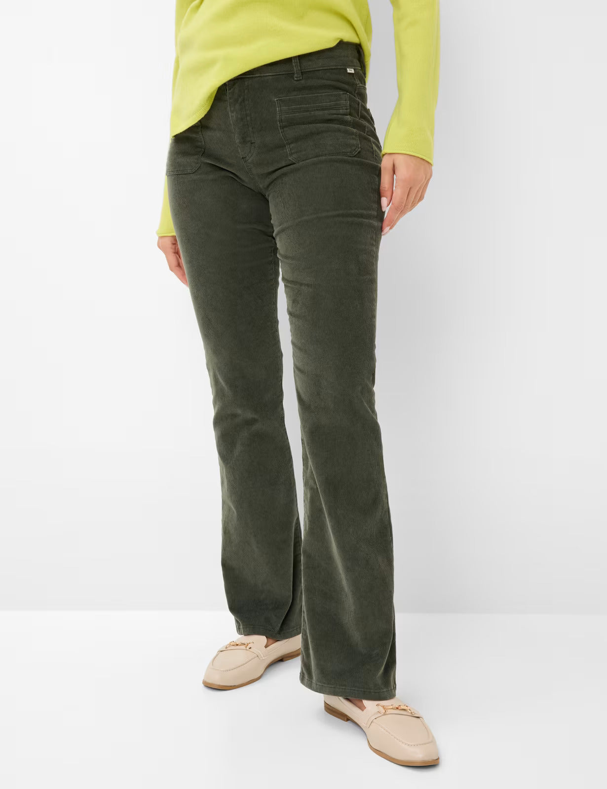 Cozy Corduroy: Pants in Slim Bootcut