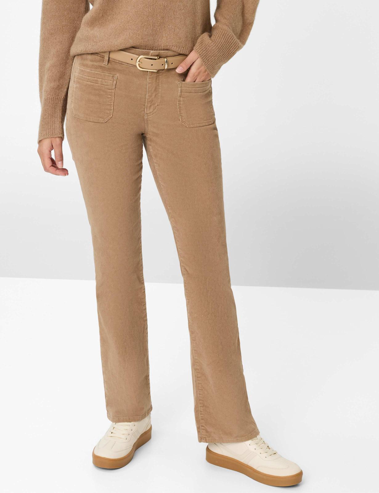 Cozy Corduroy: Pants in Slim Bootcut