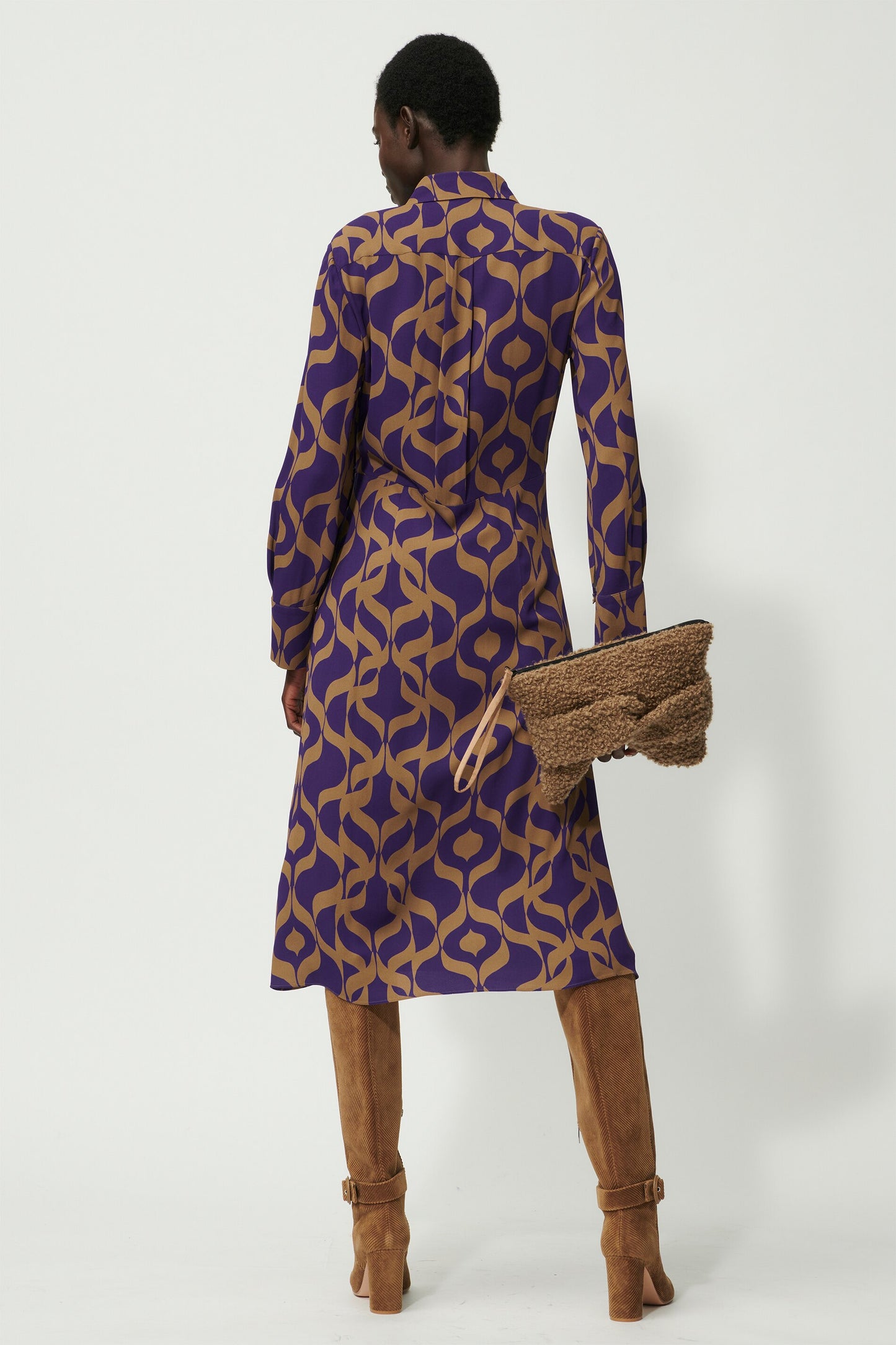 Dress with Graphic Inspired Print