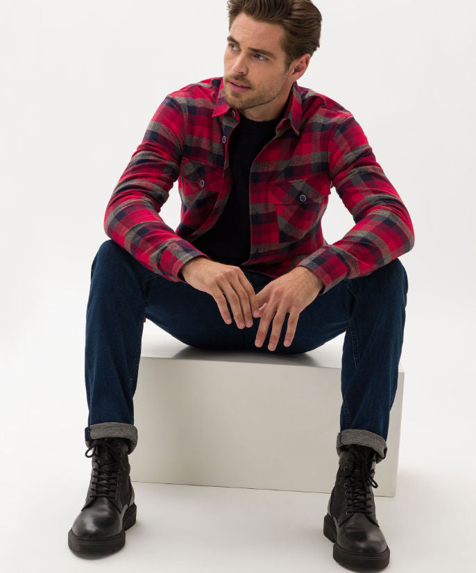 Hochelastische Five-Pocket-Jeans