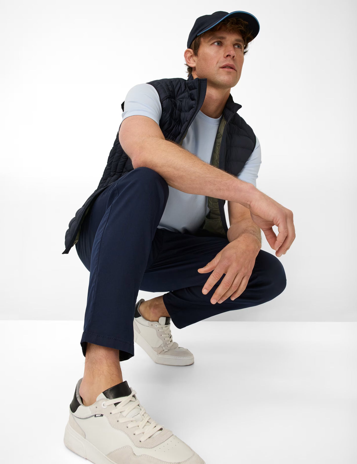 Satin: Jogpants in Croped Fit