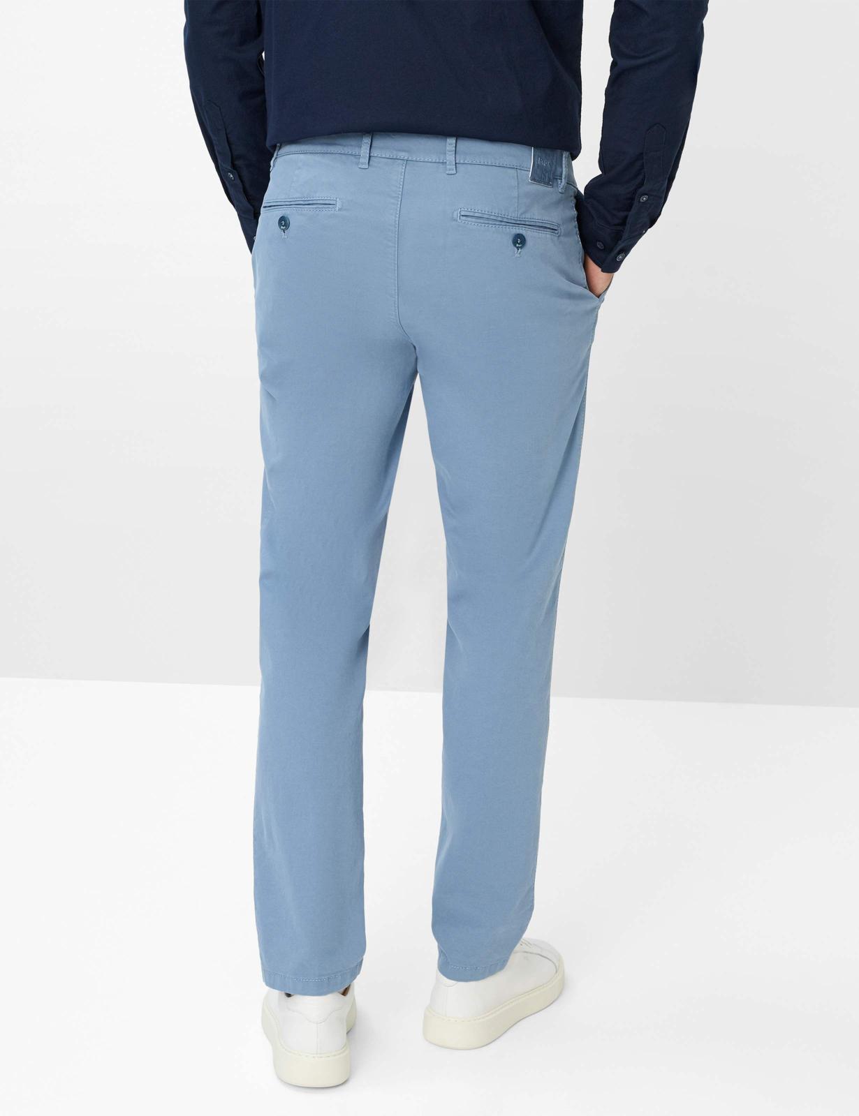 Triple Stone: Flat Front Pants in Regular Fit