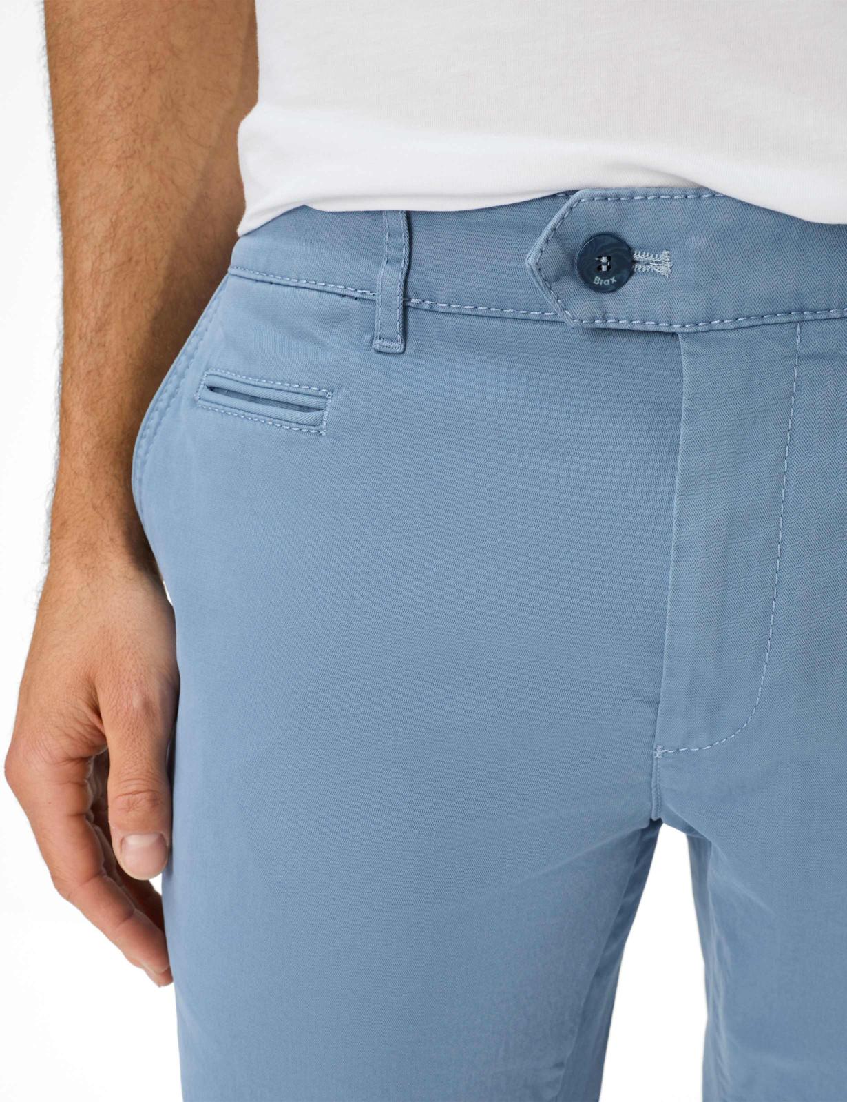 Triple Stone: Flat Front Pants in Regular Fit