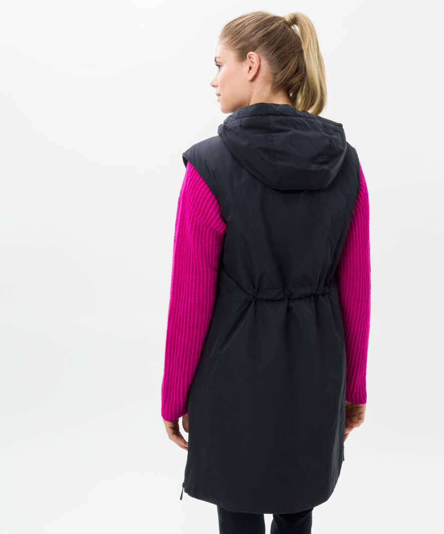 Long Vest in Down Look