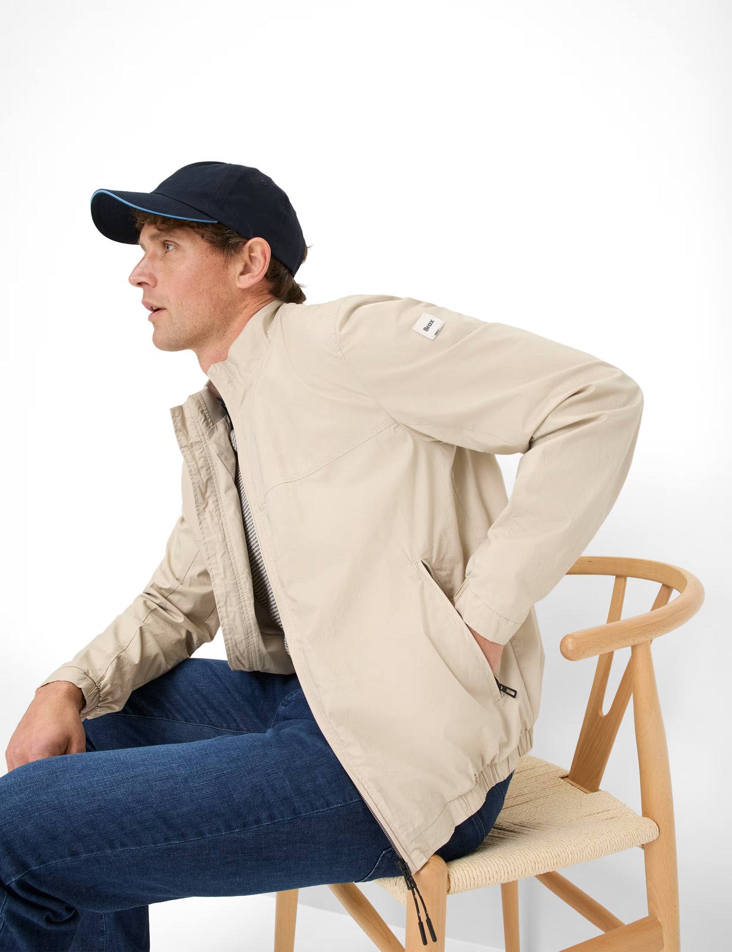 Ultralight: Blouson in Cotton Mix