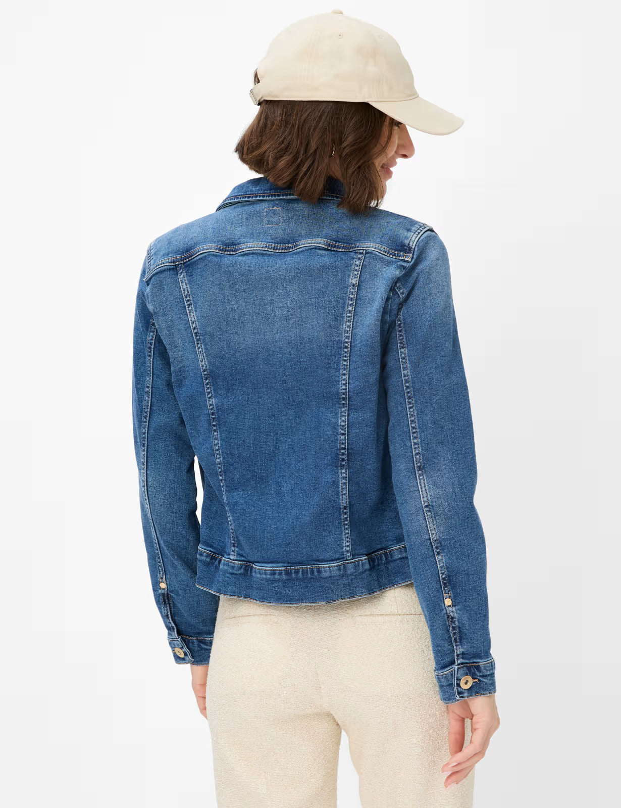 Denim: Jean Jacket in Cotton Mix