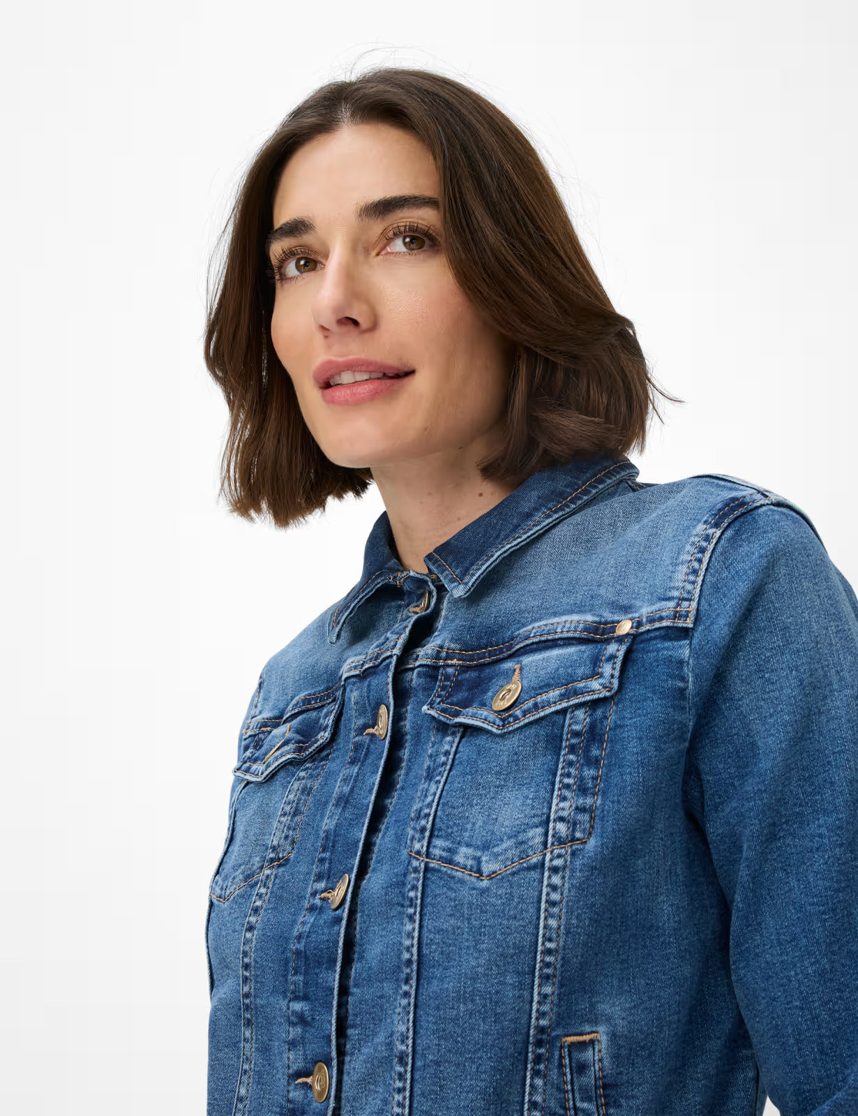 Denim: Jean Jacket in Cotton Mix