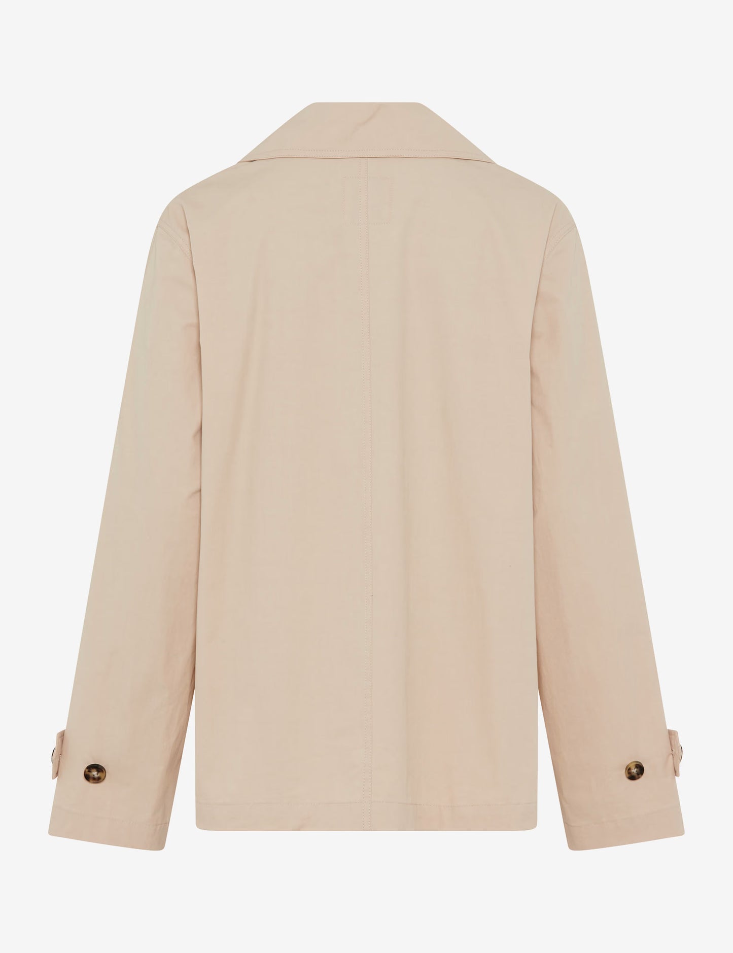 Gabardine: Caban Jacket Made of Pure Cotton