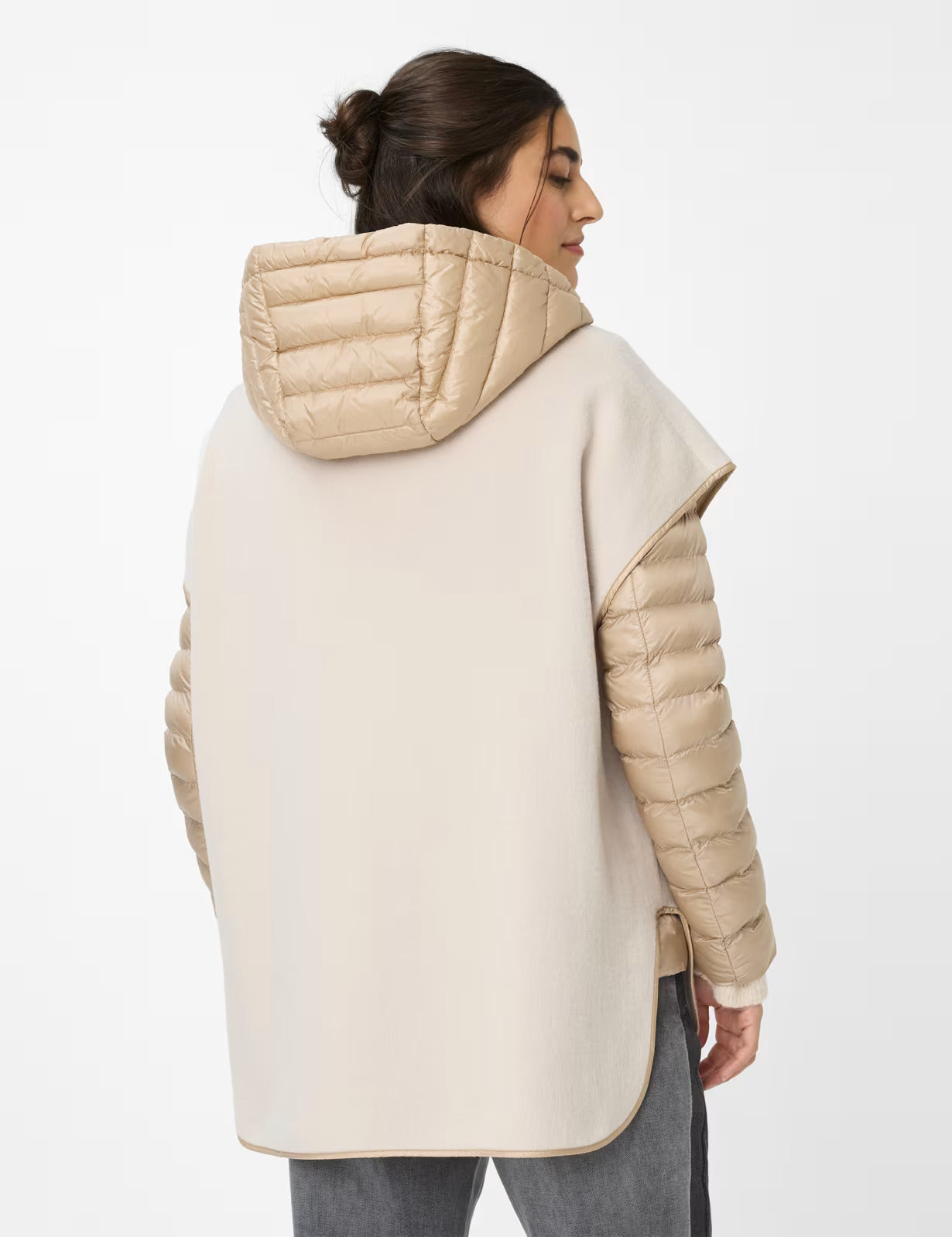 Cape in Wool Blend