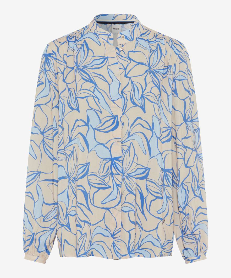 Poplin: Blouse Out of Pure Viscose