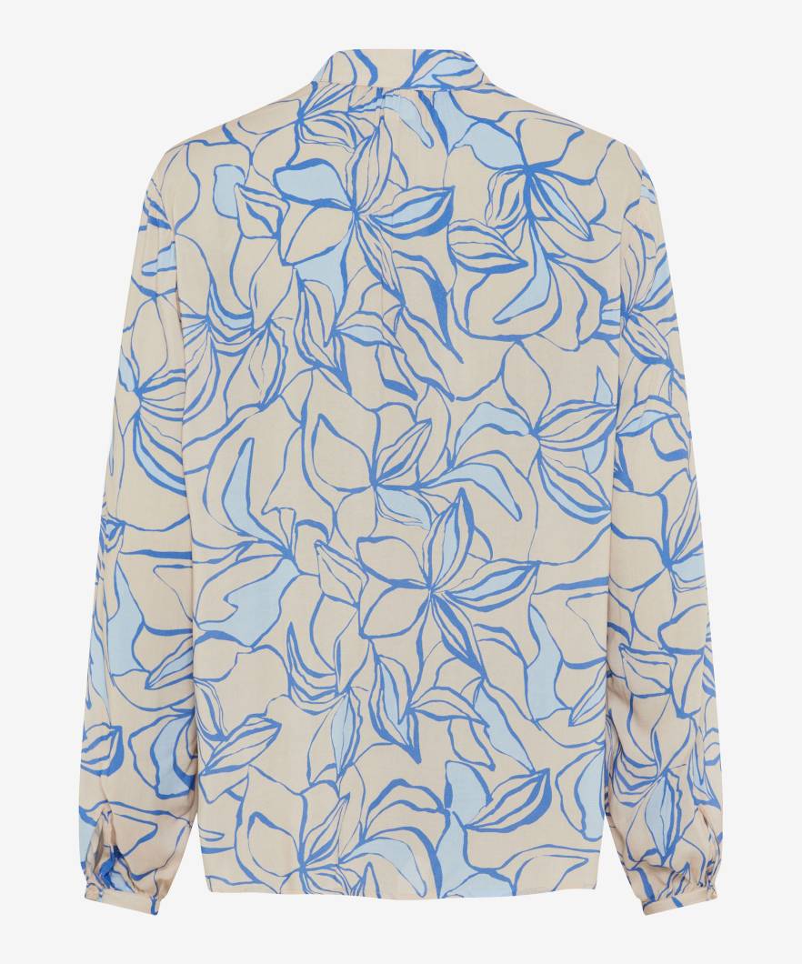 Poplin: Blouse Out of Pure Viscose