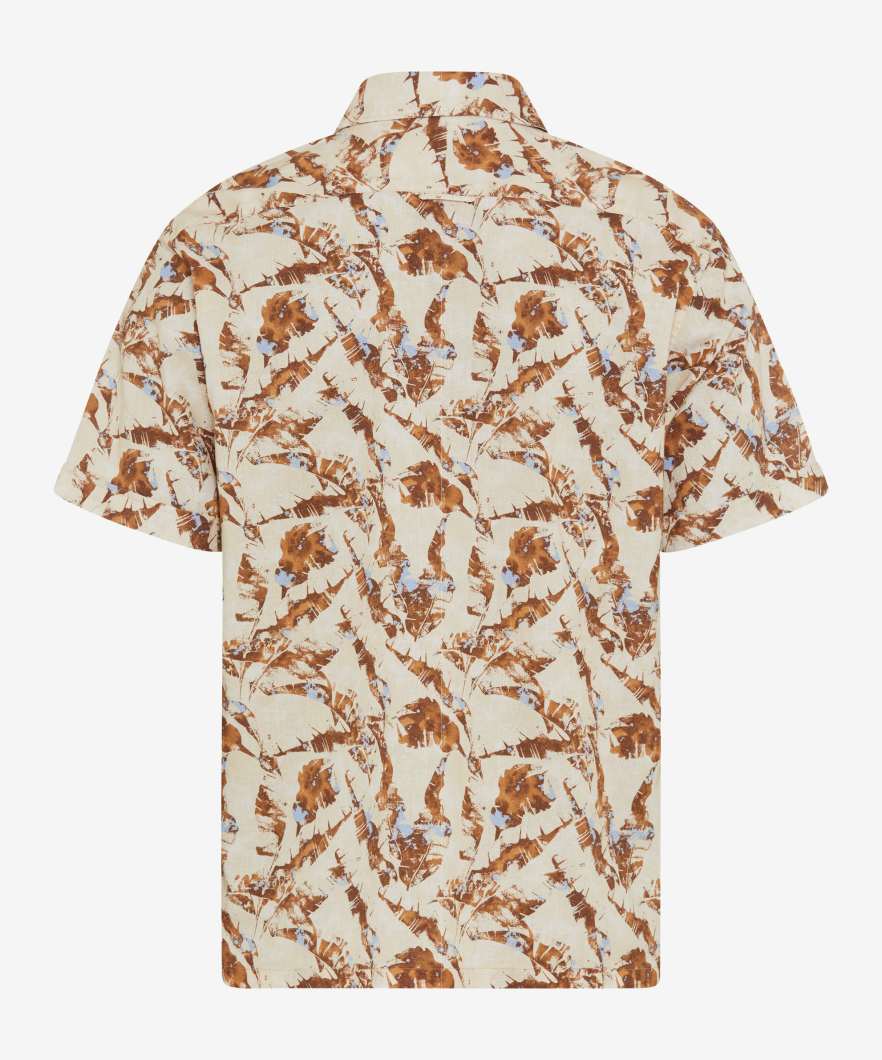 Shirt in Cotton-Linen Mix