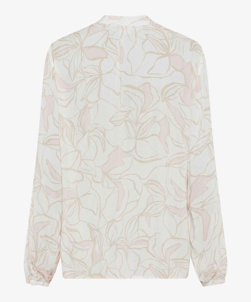 Poplin: Blouse Out of Pure Viscose