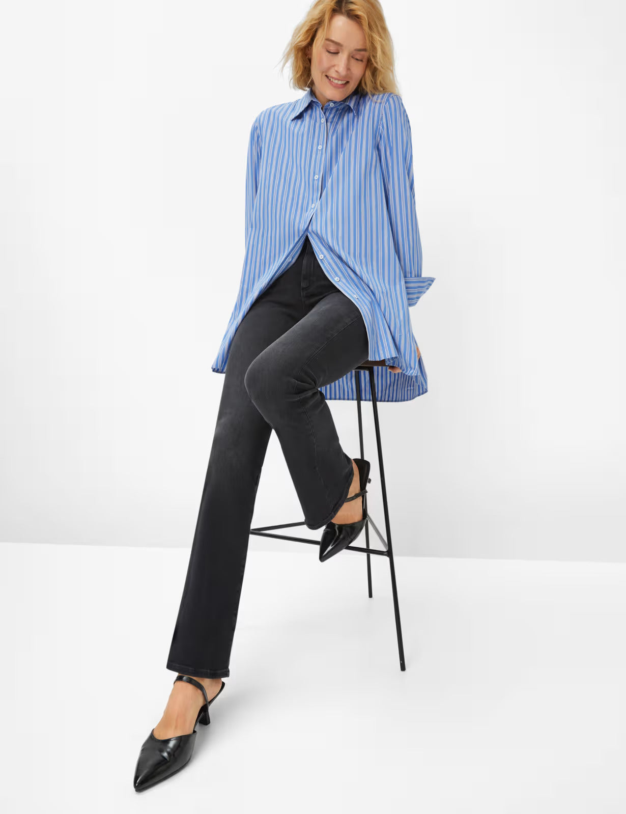 Free to Move: Five-pocket Jeans in Skinny Bootcut