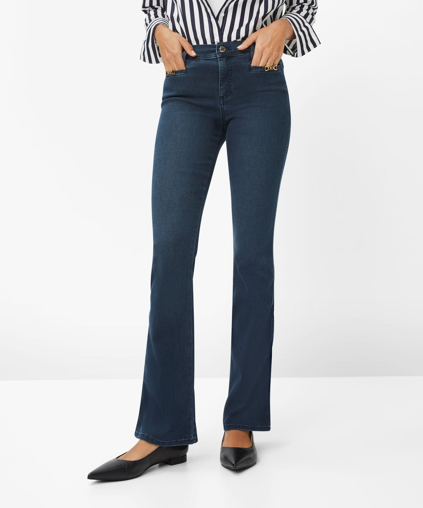 Cosy Denim: Five-pocket Jeans in Slim Bootcut