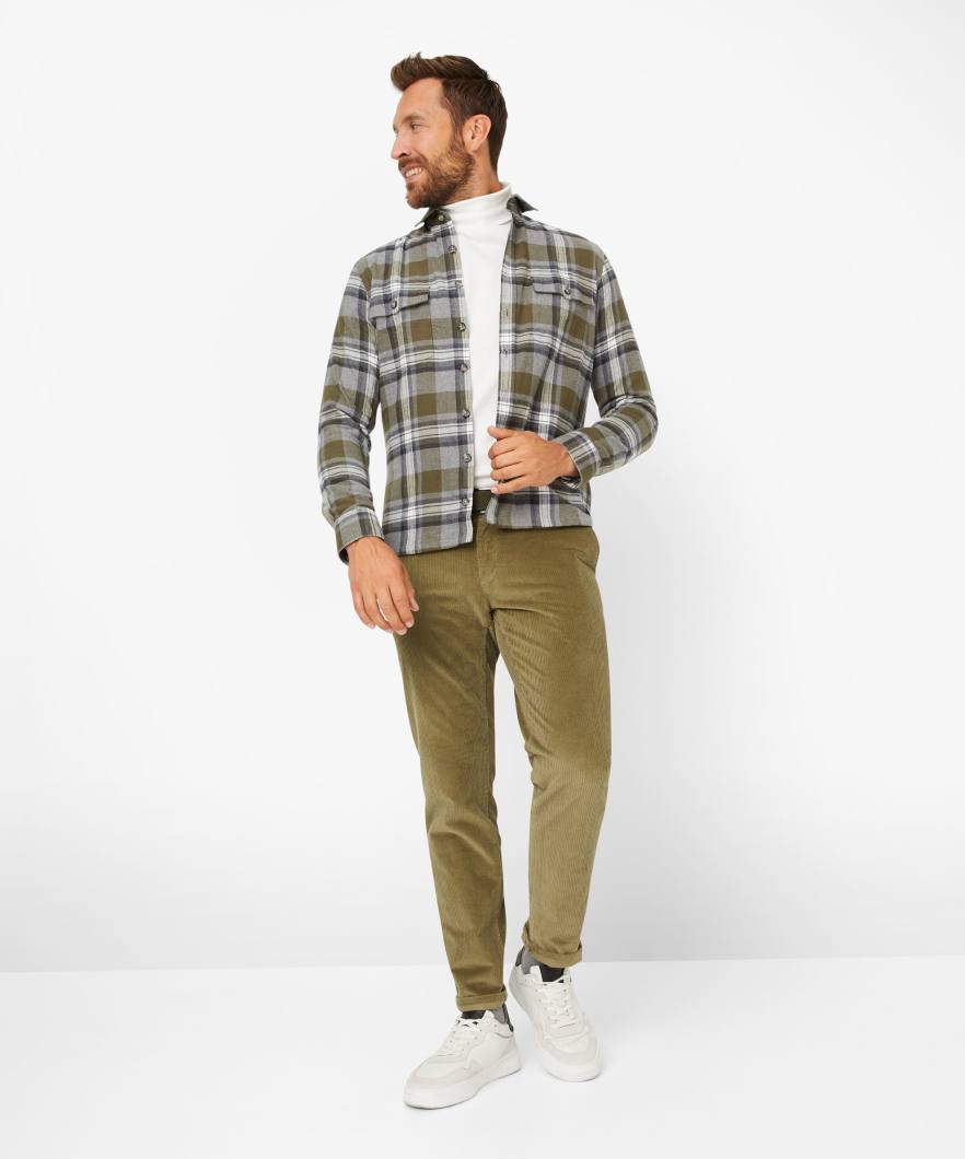 Flannel: Overshirt out of Pure cotton