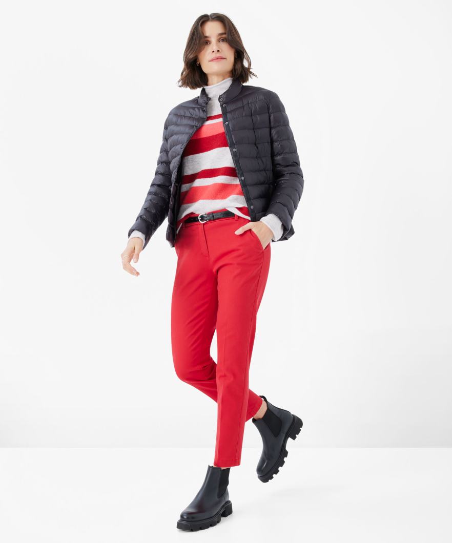 Knitted Sweater in Wool-polyamide Mix