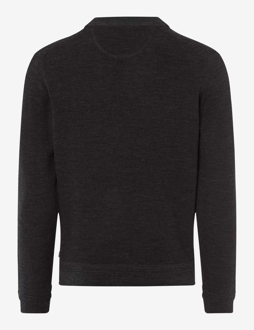 Feel Good Sportive: Knitted Sweater in a Cotton Mix
