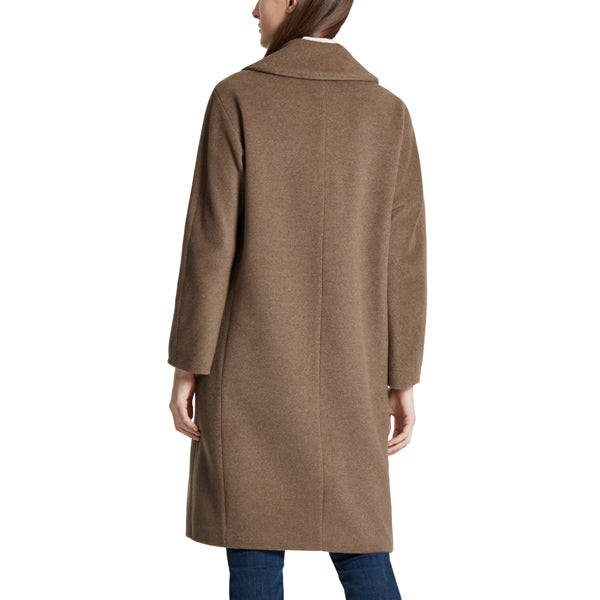 Double-breast coat in wool blend