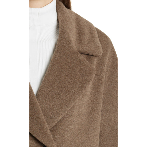 Double-breast coat in wool blend
