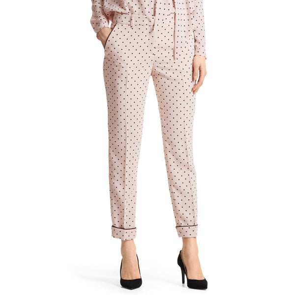 Pants with dot print