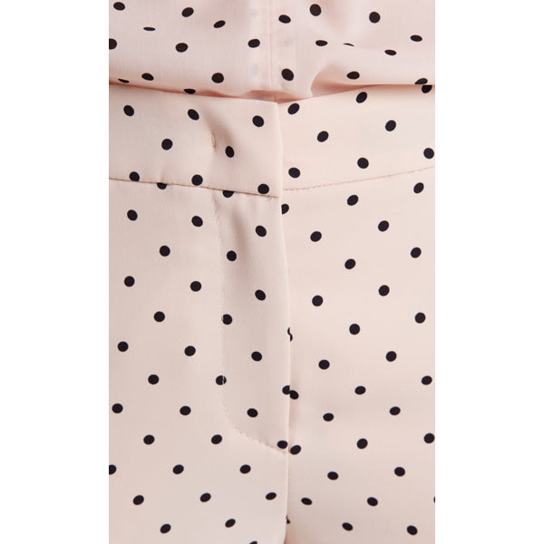 Pants with dot print
