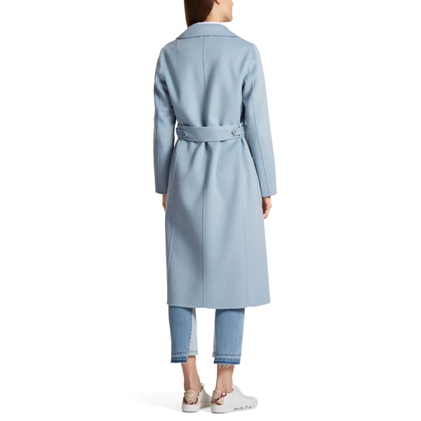 Long coat in wool and cashmere