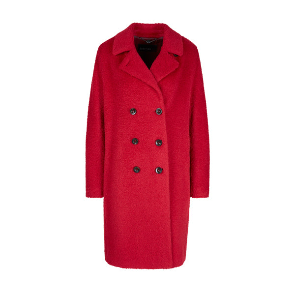 Luxury soft coat with alpaca wool