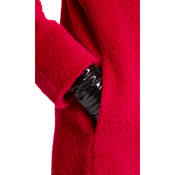 Luxury soft coat with alpaca wool