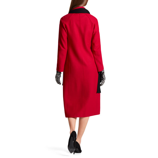 Long felt coat