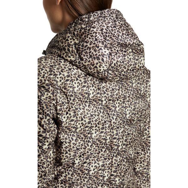 Reversible printed down jacket