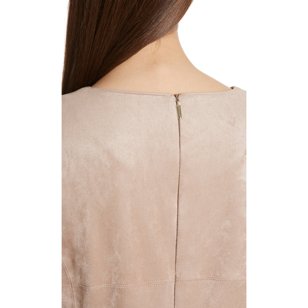Dress with piano pleats