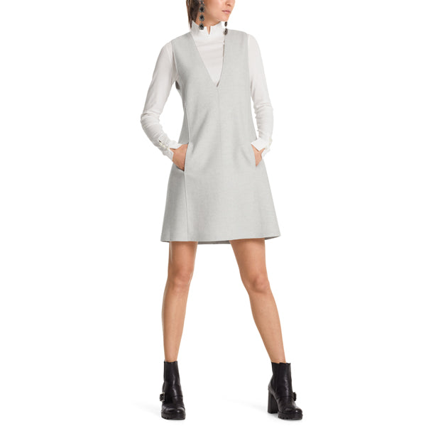 Simple felt dress