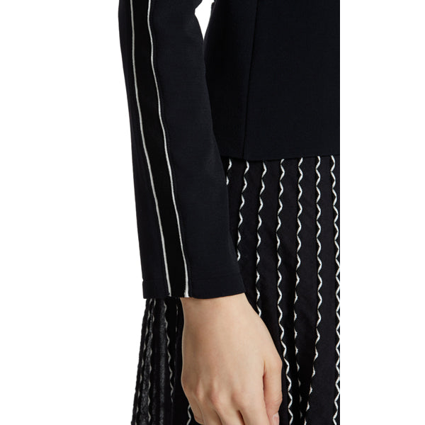 Knitted training jacket