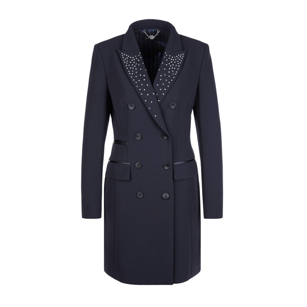 Blazer with rhinestones