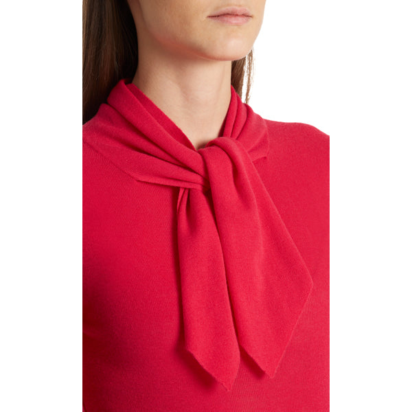 Fine-knit sweater